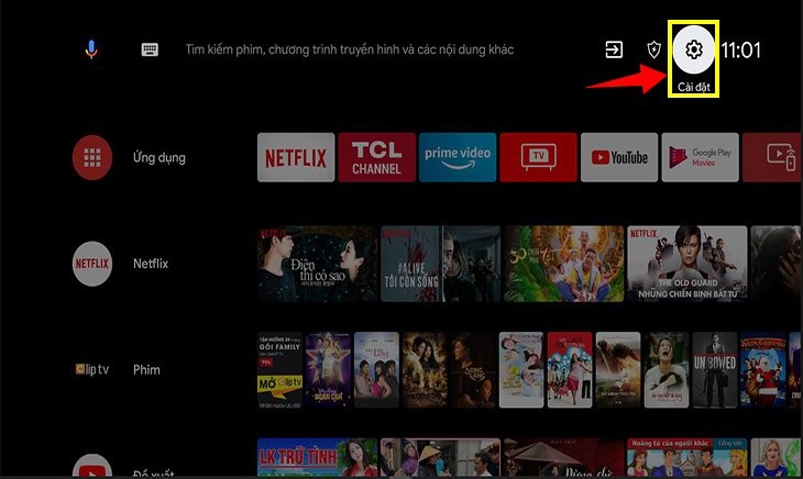 Tivi TCL không vào được Youtube do hệ điều hành đã cũ