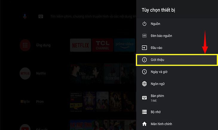 Tivi TCL không vào được Youtube do hệ điều hành đã cũ