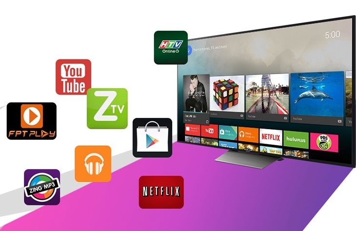 Điểm danh Các loại tivi có thể tải ứng dụng ngoài bằng file apk?