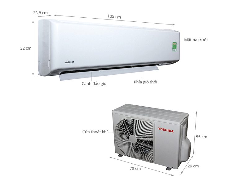 toshiba-ras-h24s3ks-v-jpg Kích thước cục nóng - lạnh điều hòa Toshiba 24000BTU RAS-H24U2KSG-V