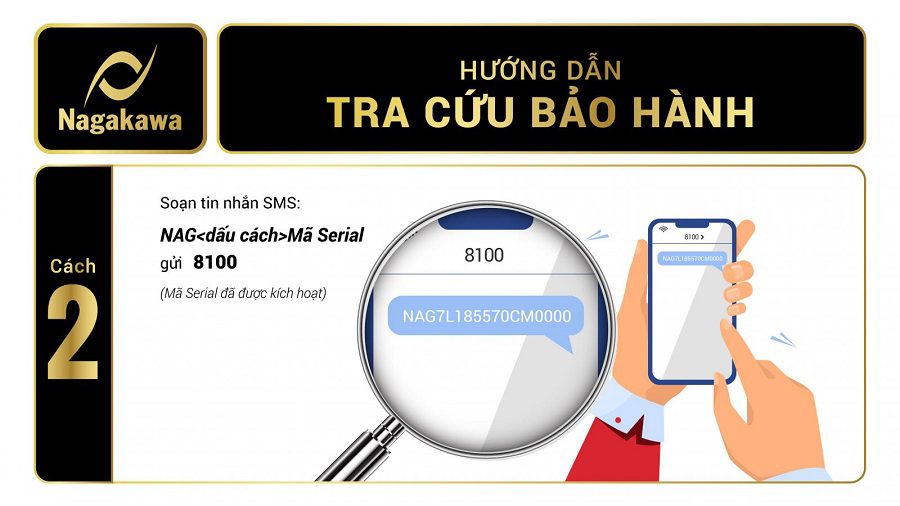 Tra cứu thông tin bảo hành bằng số tổng đài