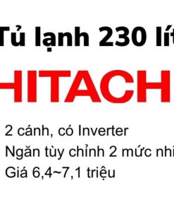 Tủ lạnh Hitachi 230 lít