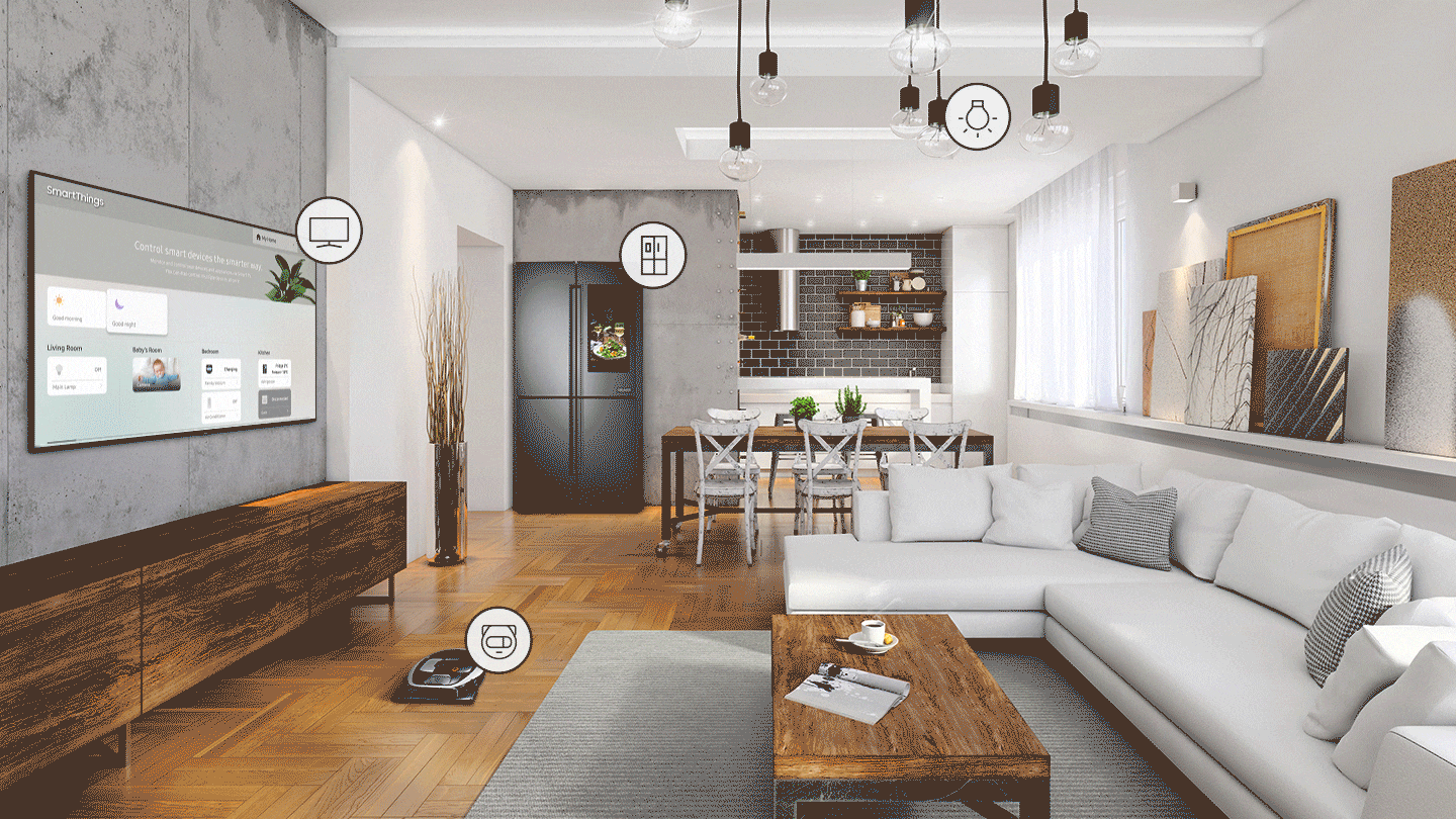 Hệ sinh thái thông minh Trải Nghiệm Hệ Sinh Thái Thông Minh Cùng QLED