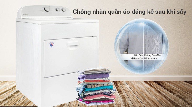 Công nghệ Wrinkle Shield - Sấy chống nhăn 