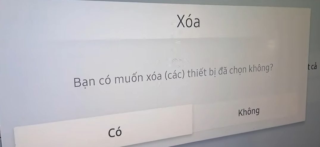 xac-nhan-xoa-ket-noi-dien-thoai-voi-tivi-jpg cách xóa kết nối điện thoại với tivi