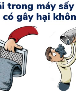 Xơ vải trong máy sấy quần áo là gì